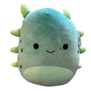 Squishmallows RARE 16 INCH WASABI Green Sea Cucumber - NEW WITH TAGS